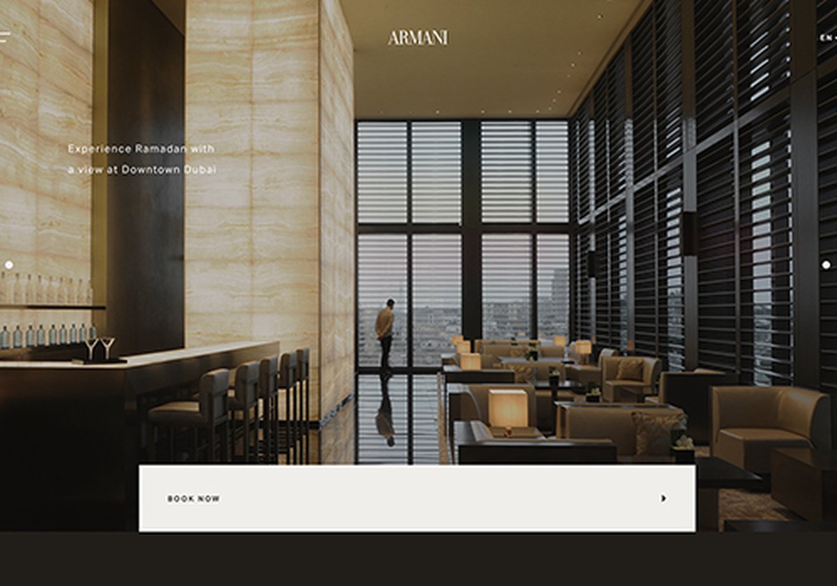 阿瑪尼酒店品牌網頁設計——國內外酒店品牌設計現狀