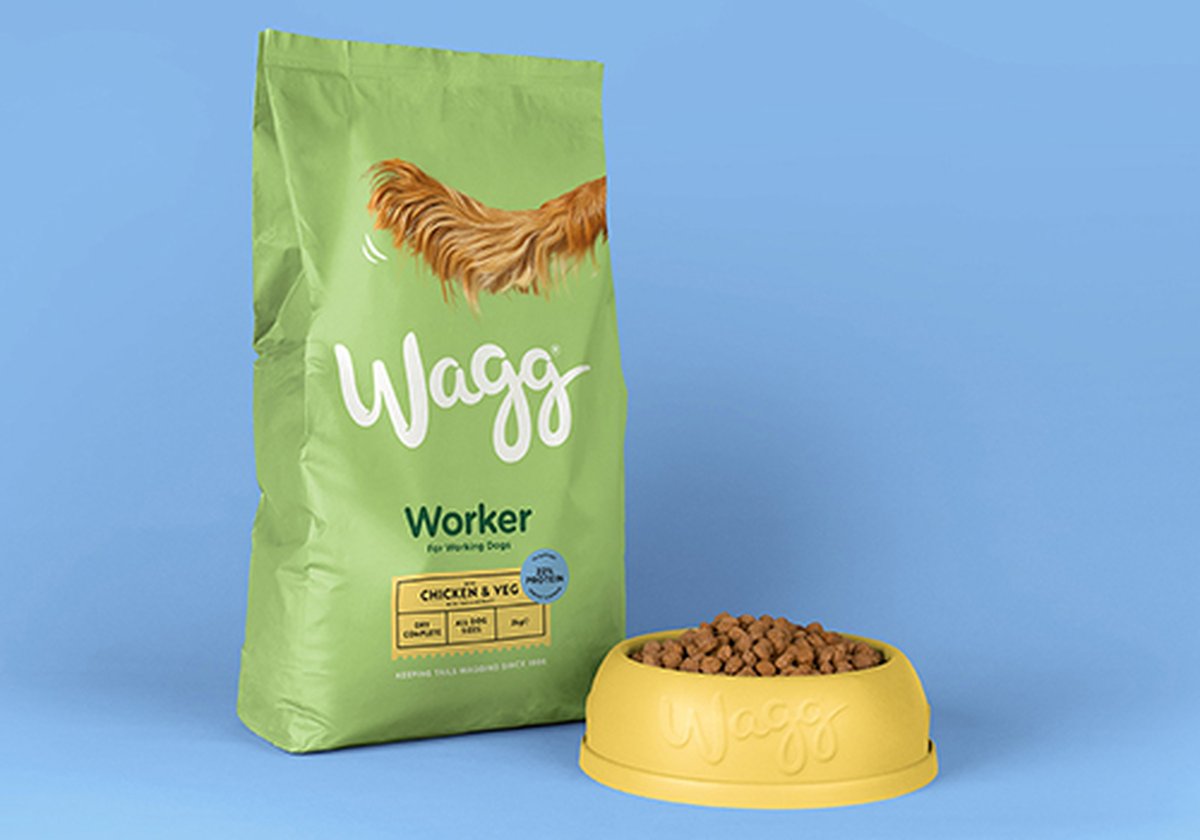 寵物食品 Wagg 品牌標識vi設計及品牌重塑