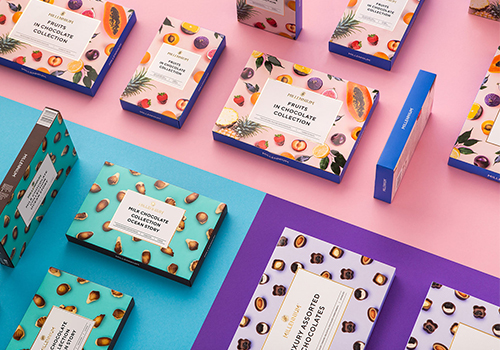 千禧糖果巧克力品牌全新策劃—現代時尚的品牌包裝