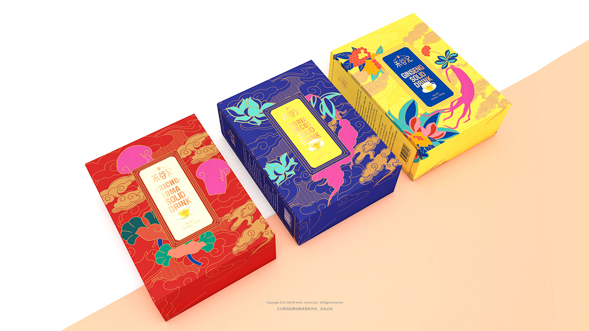 國潮風格快銷品包裝設計-深圳食品包裝策劃設計機構左右格局